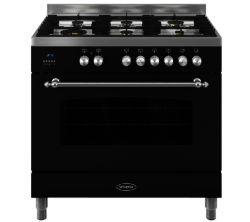 BRITANNIA  Fleet 90 RC9SGFLK Dual Fuel Range Cooker - Black